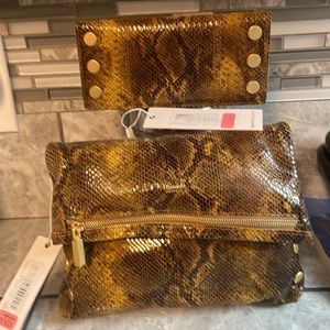 Hammit handbag and matching wallet. WILL ONLY SELL AS A SET